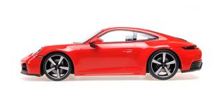 PORSCHE 911 (992.2) CARRERA COUPE - 2024 - RED Minichamps 1:18 Metallmodell, Türen, Motorhaube... nicht zu öffnen