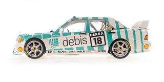 MERCEDES-BENZ 190E 2.5-16 EVO 2 – TEAM ZAKSPEED – FABIEN GIROIX – DTM 1991 Minichamps 1:18 Metallmodell, Türen, Motorhaube... nicht zu öffnen