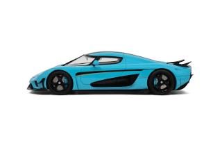 KOENIGSEGG REGERA 2018 BABY BLUE GT Spirit 1:18 Resinemodell (Türen, Motorhaube... nicht zu öffnen!)