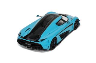 KOENIGSEGG REGERA 2018 BABY BLUE GT Spirit 1:18 Resinemodell (Türen, Motorhaube... nicht zu öffnen!)