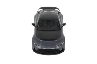 ASTON MARTIN V12 VANTAGE 2023 MAGNETIC SILVER GT Spirit 1:18 Resinemodell (Türen, Motorhaube... nicht zu öffnen!)