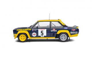 FIAT 131 ABARTH - tour de corse 1977, #5 Bernard Darniche / S1806003 Solido 1:18 Metallmodell