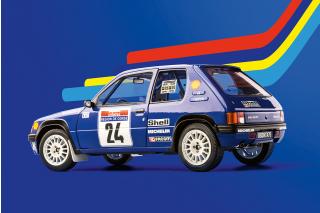 Peugeot 205 Rallye Gr.A,Tour de Corse 1990, R.BOURCIER/B.FRANGIN #24 / S1801711 Solido 1:18 Metallmodell