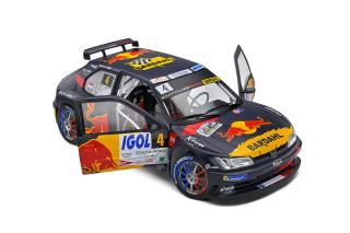 Peugeot 306 Maxi # 4 Rallye Mont Blanc 2021 S. Loeb / D. Elena   Solido 1:18 Metallmodell