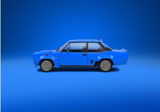 Fiat 131 Abarth blau S1806004 Solido 1:18 Metallmodell