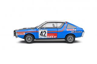 Renault R17 1976 #42 blau,Rally Abidjan Nice, Fahrer: Pouchelon, Dorangeon S1803706  Solido 1:18 Metallmodell