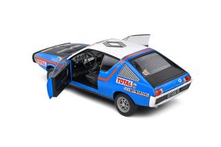 Renault R17 1976 #42 blau,Rally Abidjan Nice, Fahrer: Pouchelon, Dorangeon S1803706  Solido 1:18 Metallmodell