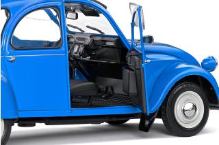 Citroen 2CV6 bl. Petrole blau - Blue Petrole, 1982, S1805026 Solido 1:18 Metallmodell