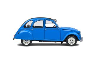 Citroen 2CV6 bl. Petrole blau - Blue Petrole, 1982, S1805026 Solido 1:18 Metallmodell