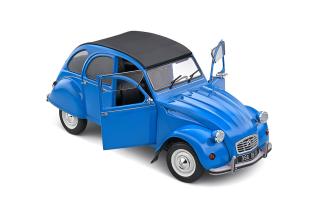 Citroen 2CV6 bl. Petrole blau - Blue Petrole, 1982, S1805026 Solido 1:18 Metallmodell