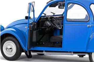 Citroen 2CV6 bl. Petrole blau - Blue Petrole, 1982, S1805026 Solido 1:18 Metallmodell