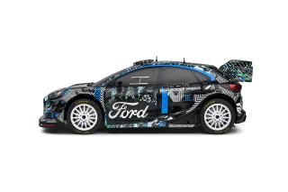 Ford Puma WRC schwarz Goodwood Festival of Speech,2021, S1809501 Solido 1:18 Metallmodell