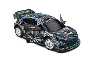 Ford Puma WRC schwarz Goodwood Festival of Speech,2021, S1809501 Solido 1:18 Metallmodell