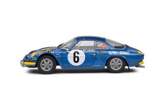 Alpine A110 1600S #6 Rally de Monte Carlo 1972 blau Andruet/Pagani 1804207 Solido 1:18 Metallmodell