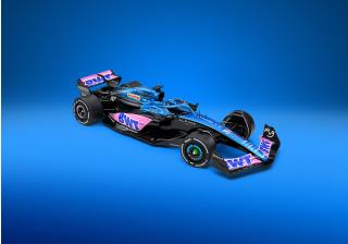 Alpine A523 BWT Alpine F1 Team Launch Livery blau Esteban Ocon, Pierre Gasly #31 #10 Formel 1 2023  Solido 1:18