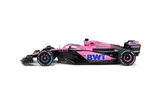 Alpine A523 BWT Alpine F1 Team Launch Livery pink Esteban Ocon, Pierre Gasly #31 #10 Formel 1 2023 Solido 1:18