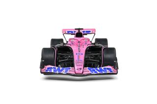 Alpine A523 BWT Alpine F1 Team Launch Livery pink Esteban Ocon, Pierre Gasly #31 #10 Formel 1 2023 Solido 1:18