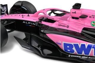 Alpine A523 BWT Alpine F1 Team Launch Livery pink Esteban Ocon, Pierre Gasly #31 #10 Formel 1 2023 Solido 1:18