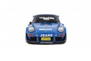 Porsche 911 RWB OSHO ARROW BLUE GT Spirit 1:18 Resinemodell (Türen, Motorhaube... nicht zu öffnen!)