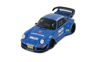 Porsche 911 RWB OSHO ARROW BLUE GT Spirit 1:18 Resinemodell (Türen, Motorhaube... nicht zu öffnen!)