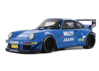 Porsche 911 RWB OSHO ARROW BLUE GT Spirit 1:18 Resinemodell (Türen, Motorhaube... nicht zu öffnen!)