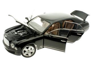 Bentley Mulsanne schwarz Rastar 1:18