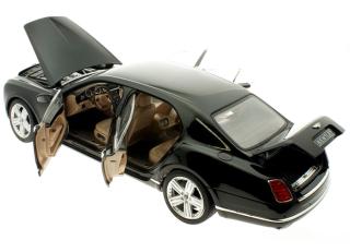 Bentley Mulsanne schwarz Rastar 1:18