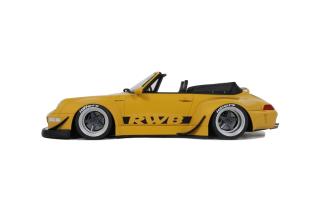 Porsche RWB Bodykit Nohra Yellow 2023 GT Spirit 1:18 Resinemodell (Türen, Motorhaube... nicht zu öffnen!)