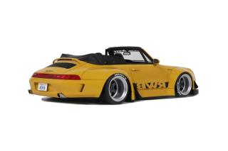 Porsche RWB Bodykit Nohra Yellow 2023 GT Spirit 1:18 Resinemodell (Türen, Motorhaube... nicht zu öffnen!)