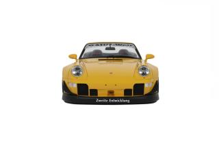 Porsche RWB Bodykit Nohra Yellow 2023 GT Spirit 1:18 Resinemodell (Türen, Motorhaube... nicht zu öffnen!)