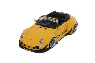 Porsche RWB Bodykit Nohra Yellow 2023 GT Spirit 1:18 Resinemodell (Türen, Motorhaube... nicht zu öffnen!)