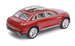Mercedes-Maybach Vision Ultimate Luxury, rot/red LIMITED EDITION 500 Schuco ProR.18 Resinemodell 1:18 (Türen, Motorhaube... nicht zu öffnen!)