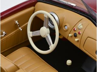 Porsche 356 Gmünd Cabriolet offen, dunkelrot LIMITED EDITION 500 Schuco ProR.18 Resinemodell 1:18 (Türen, Motorhaube... nicht zu öffnen!)