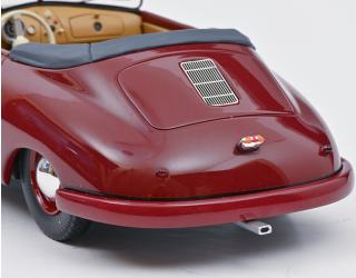 Porsche 356 Gmünd Cabriolet offen, dunkelrot LIMITED EDITION 500 Schuco ProR.18 Resinemodell 1:18 (Türen, Motorhaube... nicht zu öffnen!)