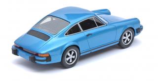 Porsche 911 Coupé (1977), blau LIMITED EDITION 500 Schuco ProR.18 Resinemodell 1:18 (Türen, Motorhaube... nicht zu öffnen!)