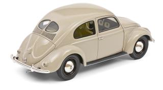 VW Volkswagen Brezelkäfer Limousine, beige Schuco ProR.18 Resinemodell 1:18 (Türen, Motorhaube... nicht zu öffnen!)