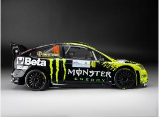 Ford Focus RS WRC08 - #46 V.Rossi/C.Cassina  - Monza Rally Show 2009 (limited edition 999pcs) 3981 SunStar Metallmodell 1:18