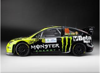 Ford Focus RS WRC08 - #46 V.Rossi/C.Cassina  - Monza Rally Show 2009 (limited edition 999pcs) 3981 SunStar Metallmodell 1:18