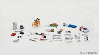 Werkzeug-Set - GARAGE KIT SET AUTOart 1:18