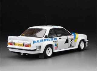 Opel Ascona 400 #3 A.Kulläng/B.Berglund, Esso Lombard RSAC Scottish Rally 1980, white/blue/yellow SunStar Metallmodell 1:18