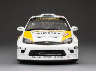 Ford Focus RS WRC 2006  #46 V.Rossi/C.Cassina Monza Rally Show, white/yellow SunStar Metallmodell 1:18