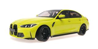 BMW M3 - 2024 - YELLOW Minichamps 1:18 Metallmodell mit zu öffnenden Hauben und Türen!