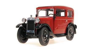 BMW DIXI - 1928 - DARK RED Minichamps 1:18 Metallmodell, Türen, Motorhaube... nicht zu öffnen