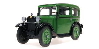 BMW DIXI - 1928 - DARK GREEN Minichamps 1:18 Metallmodell, Türen, Motorhaube... nicht zu öffnen