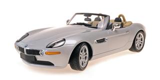 BMW Z8 ROADSTER - 2000 - SILVER Minichamps 1:18 Metallmodell, Türen, Motorhaube... nicht zu öffnen