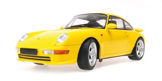 PORSCHE 911 RS (993) - 1994 - YELLOW Minichamps 1:18 Metallmodell, Türen, Motorhaube... nicht zu öffnen