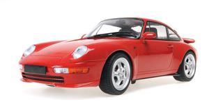 PORSCHE 911 RS (993) - 1994 - RED Minichamps 1:18 Metallmodell, Türen, Motorhaube... nicht zu öffnen
