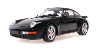 PORSCHE 911 (993) TURBO - 1995 - BLACK Minichamps 1:18 Metallmodell, Türen, Motorhaube... nicht zu öffnen