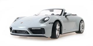 PORSCHE 911 CARRERA 4 GTS CABRIOLET - 2020 - GREY Minichamps 1:18 Metallmodell, Türen, Motorhaube... nicht zu öffnen