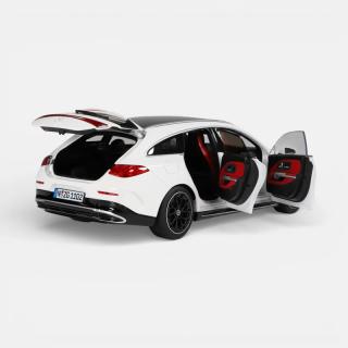 Mercedes-Benz CLA Shooting Brake mit EQ-Technologie polar white NZG 1:18 Metallmodell